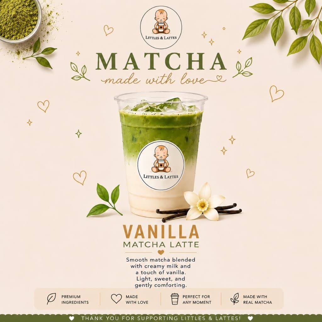 Vanilla Matcha Latte