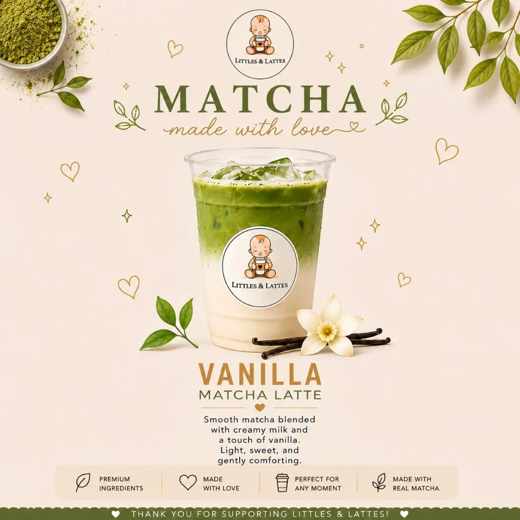 Vanilla Matcha Latte